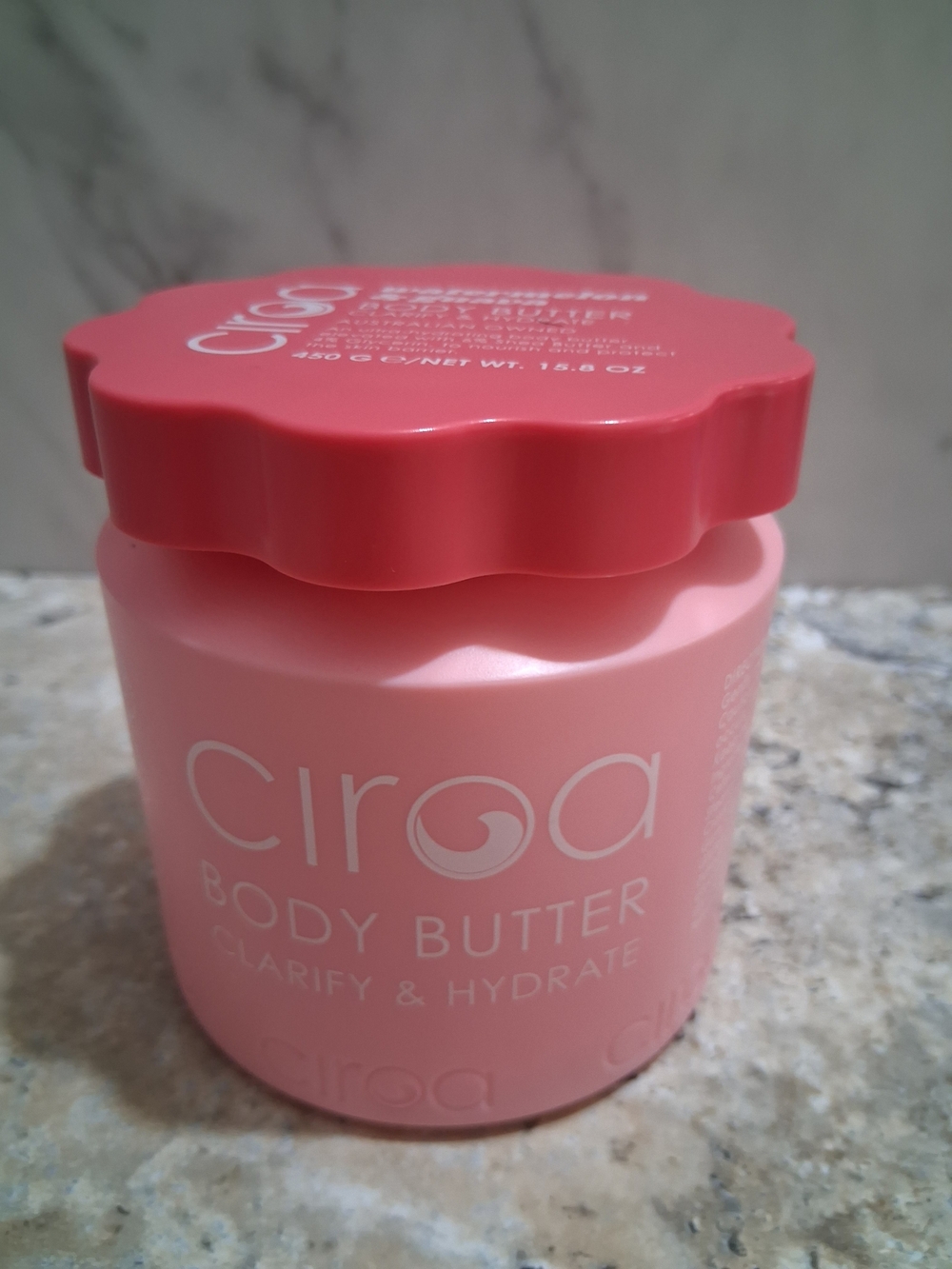 Ciroa Pink Body Butter - Hydrating Bath & Body Moisturizer